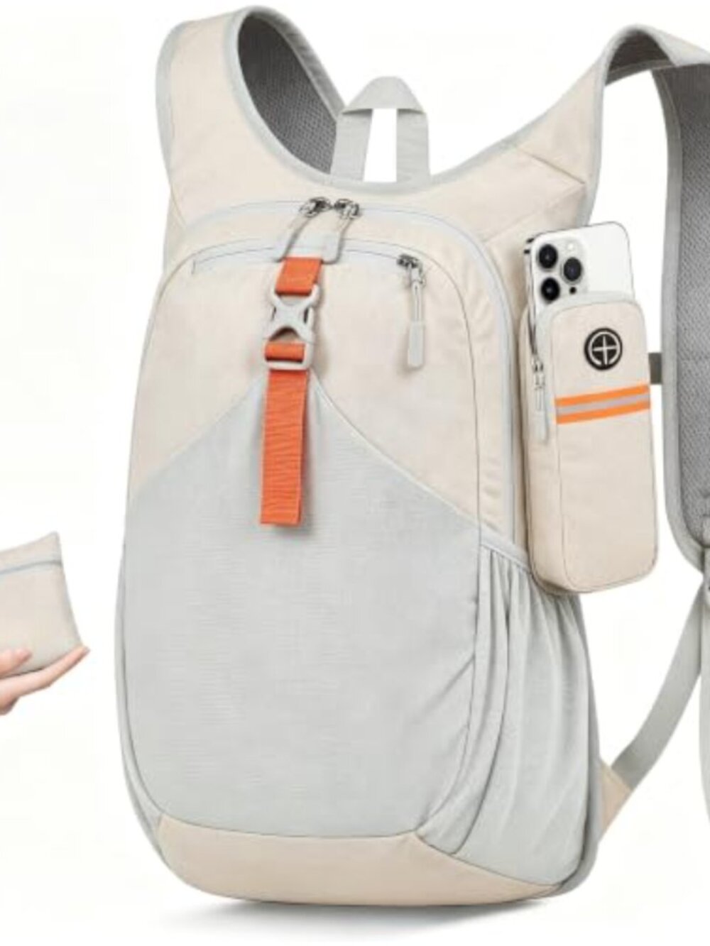 15L Foldable Hiking Backpack Ultralight Daypack Travel Camping